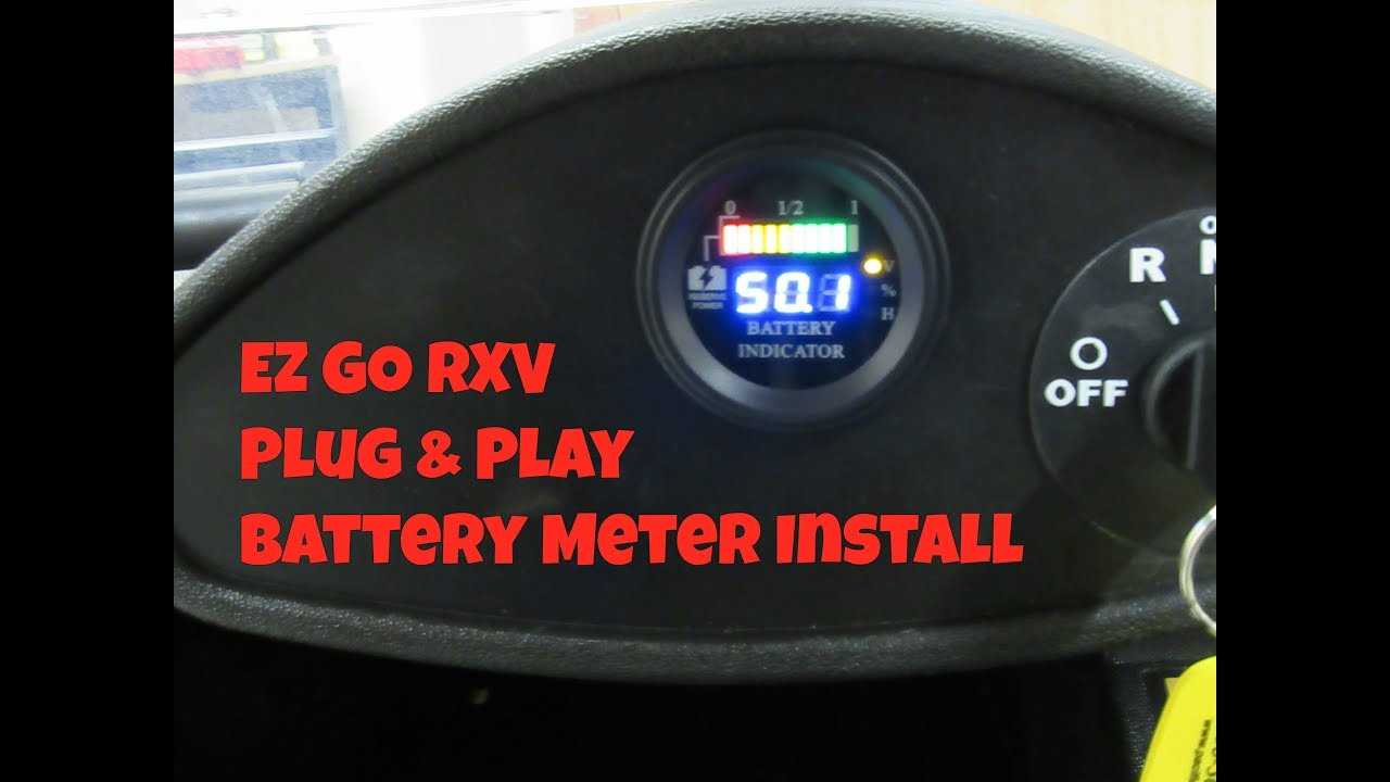 48 volt golf cart battery meter wiring diagram