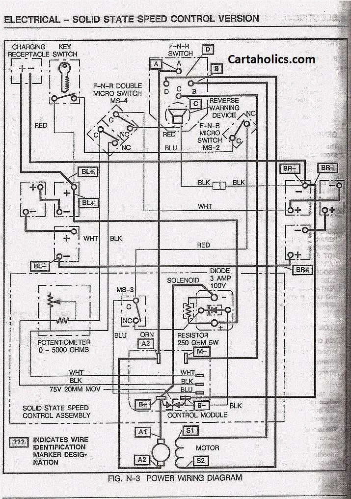 48v ezgo wiring diagram