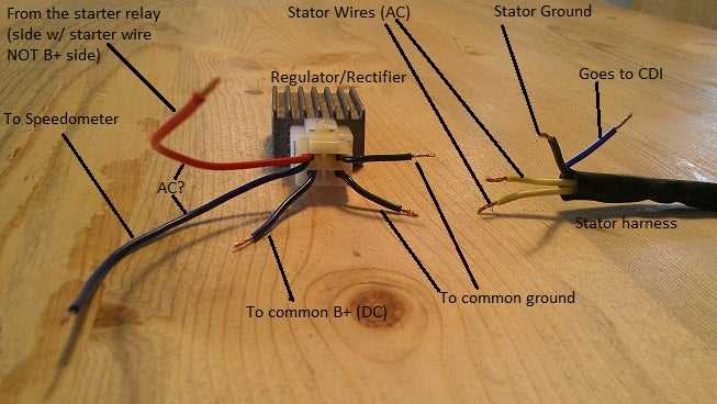 49cc scooter wiring diagram