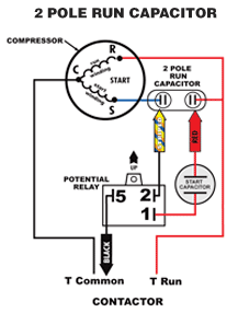 5 2 1 hard start kit wiring diagram