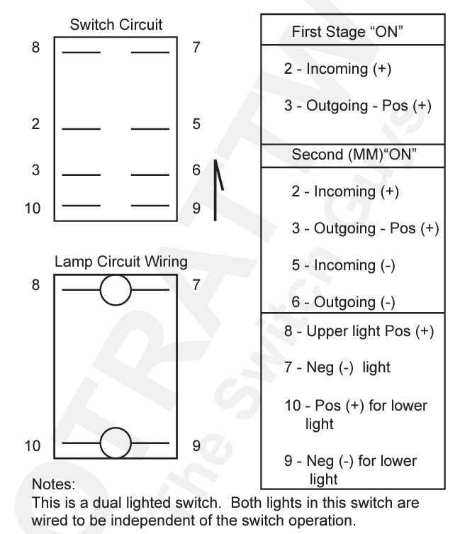 5 pin toggle switch wiring diagram