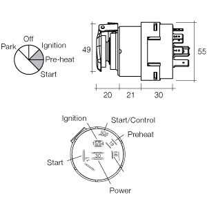 5 prong ignition switch wiring diagram