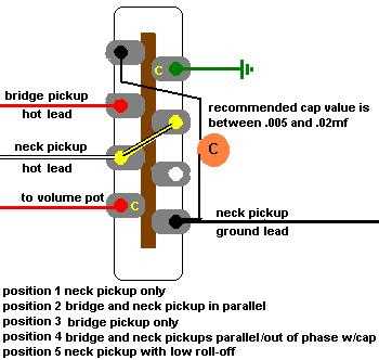 5 way switch wiring diagram