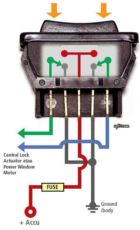 5 pin rocker switch with relay wiring diagram