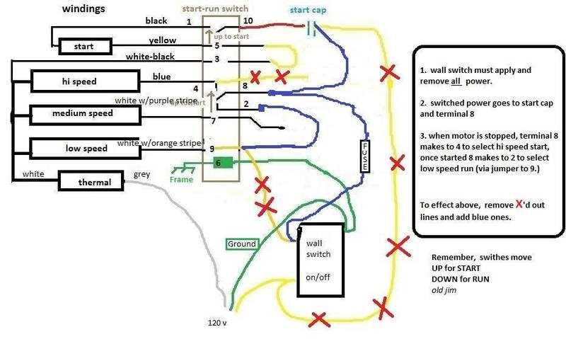 5 wire washing machine motor wiring diagram