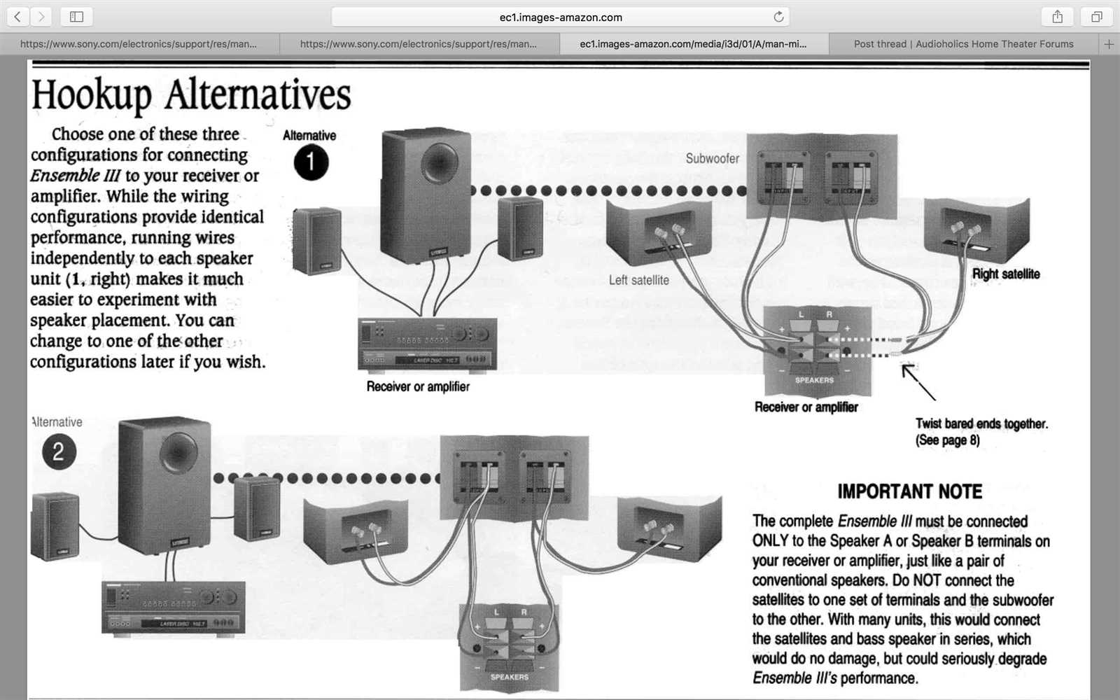 5.1 home theater wiring diagram