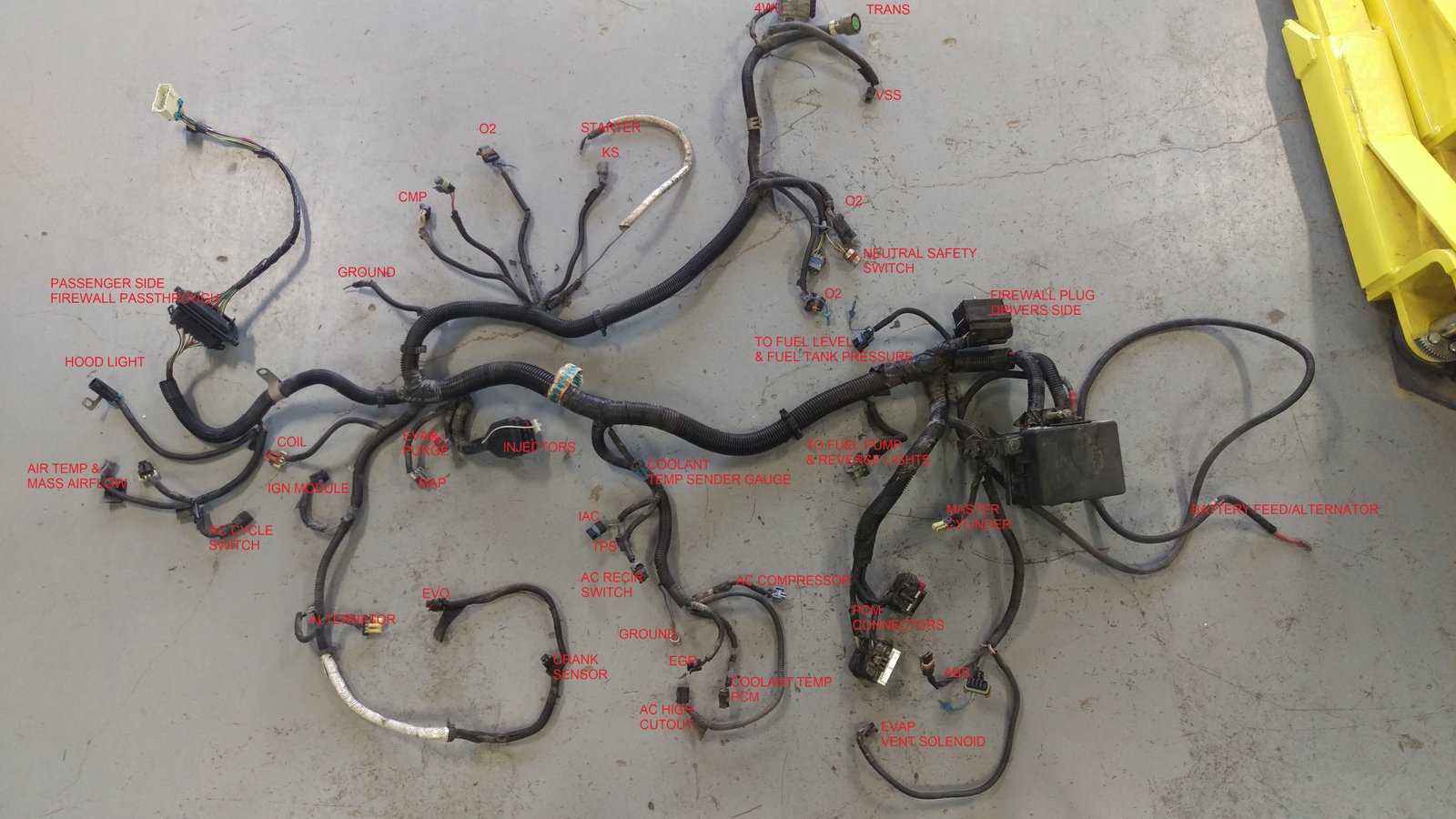 5.7 tbi wiring harness diagram