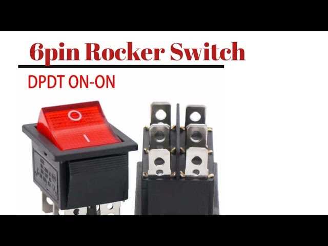 6 pin illuminated rocker switch wiring diagram