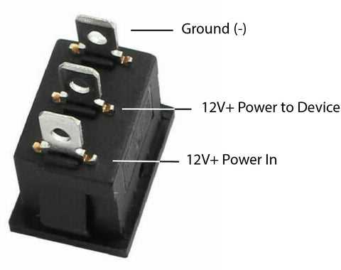 6 pin rocker switch wiring diagram