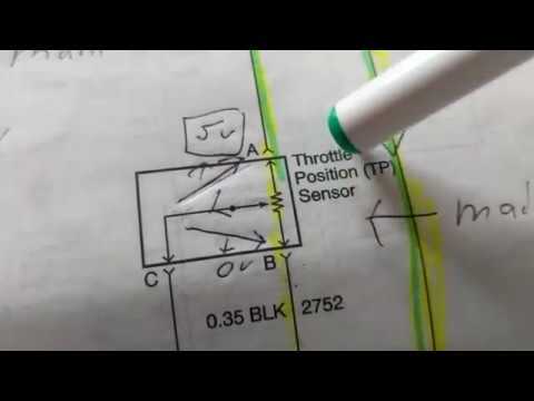 6 pin throttle position sensor wiring diagram