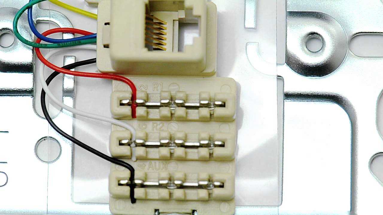 6 wire phone jack wiring diagram