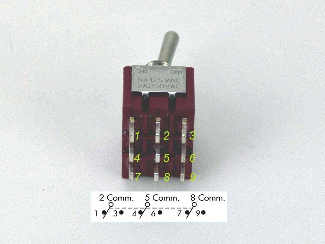 6 pin toggle switch wiring diagram