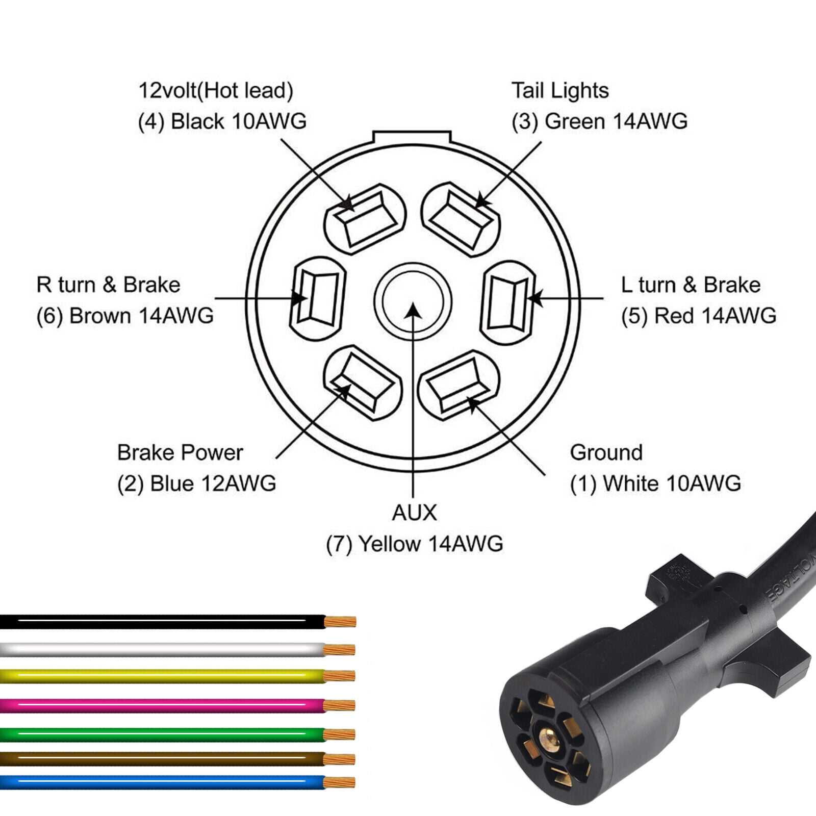 6 wire trailer wiring diagram