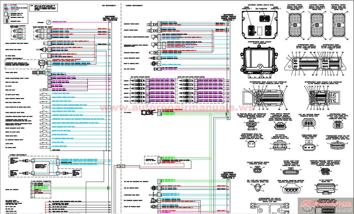 6.7 cummins ecm wiring diagram