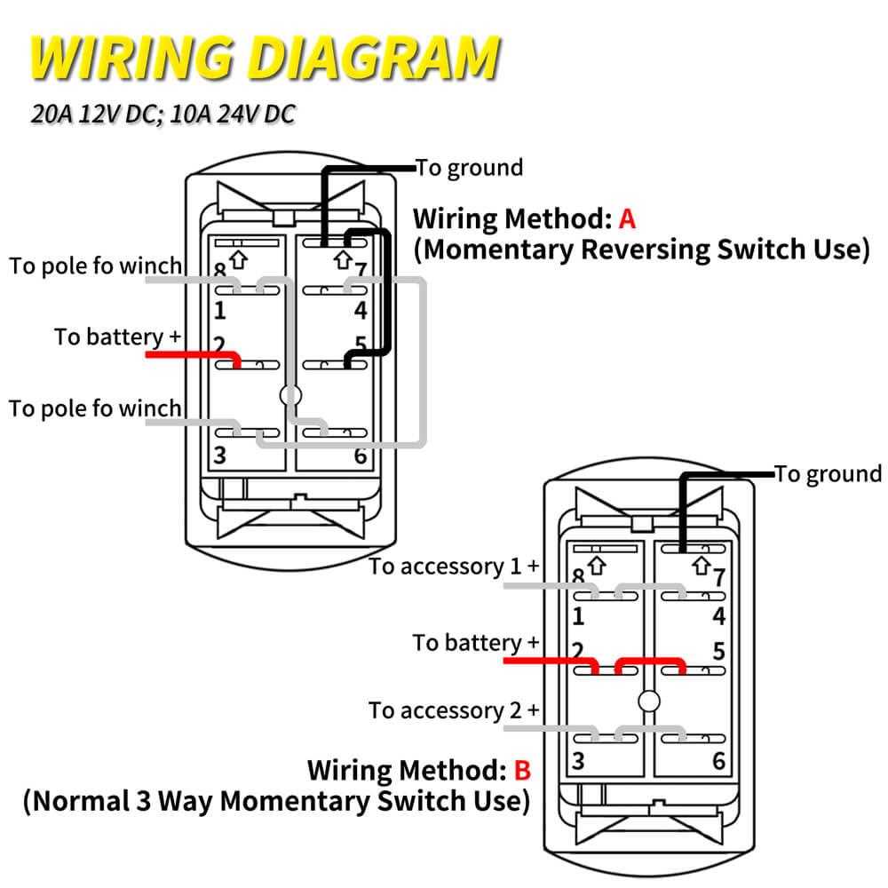 7 pin switch wiring diagram