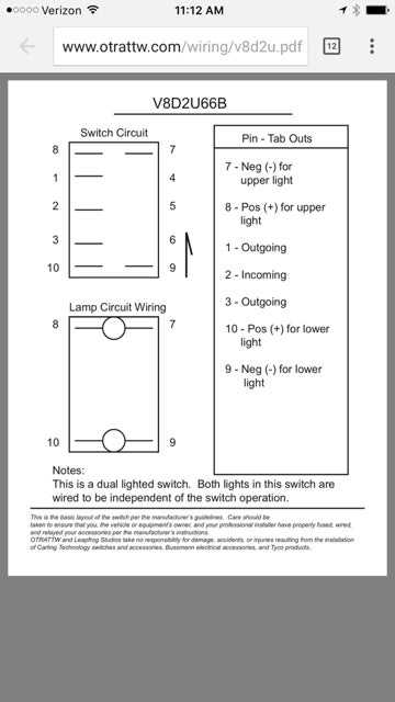 7 pin switch wiring diagram