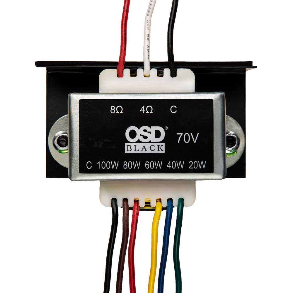 70v speaker wiring diagram