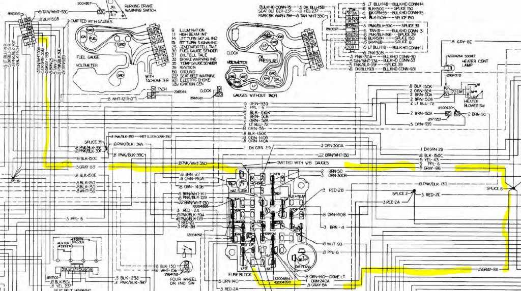 73 87 chevy truck tail light wiring diagram