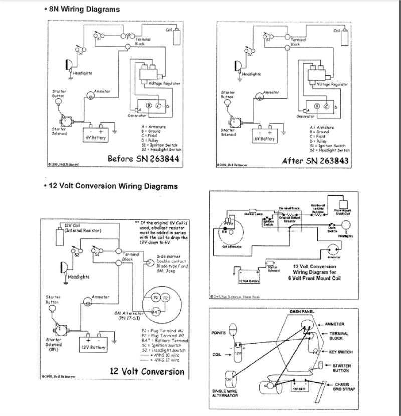 8n ford wiring diagram