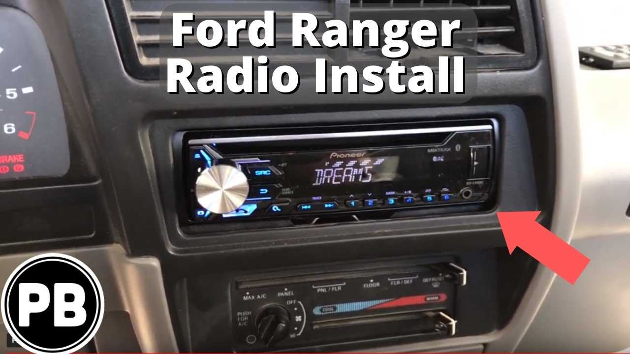 93 ford ranger stereo wiring diagram