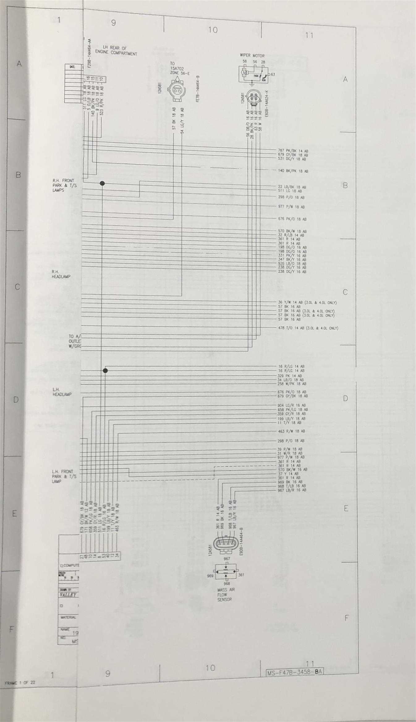 94 ford ranger wiring diagram