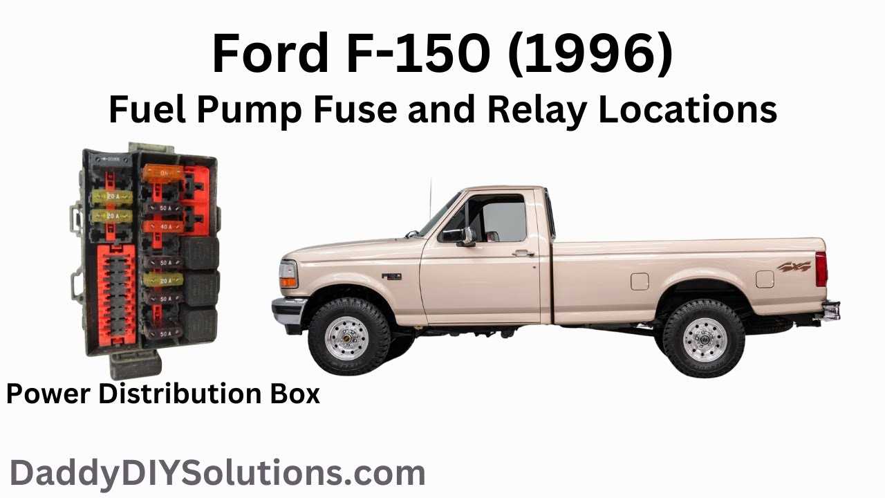 95 ford f150 fuel pump wiring diagram