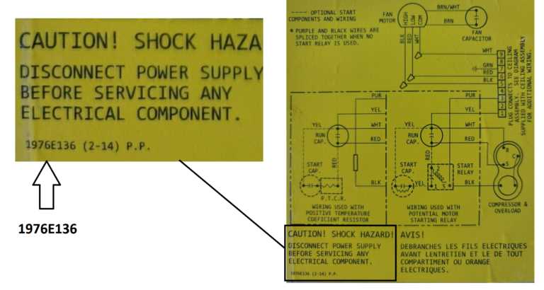 air conditioner compressor capacitor wiring diagram