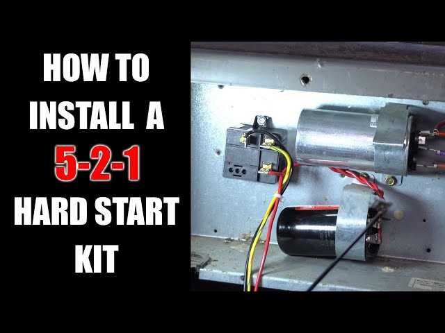 air conditioner hard start kit wiring diagram