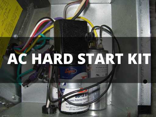 air conditioner hard start kit wiring diagram