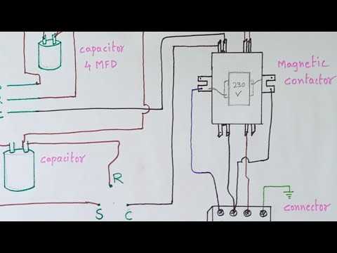 air conditioning ac contactor wiring diagram