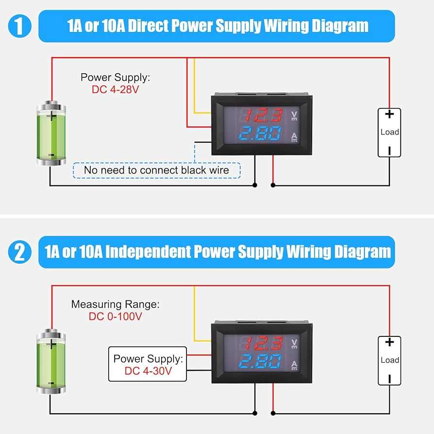 amp meter ammeter gauge wiring diagram