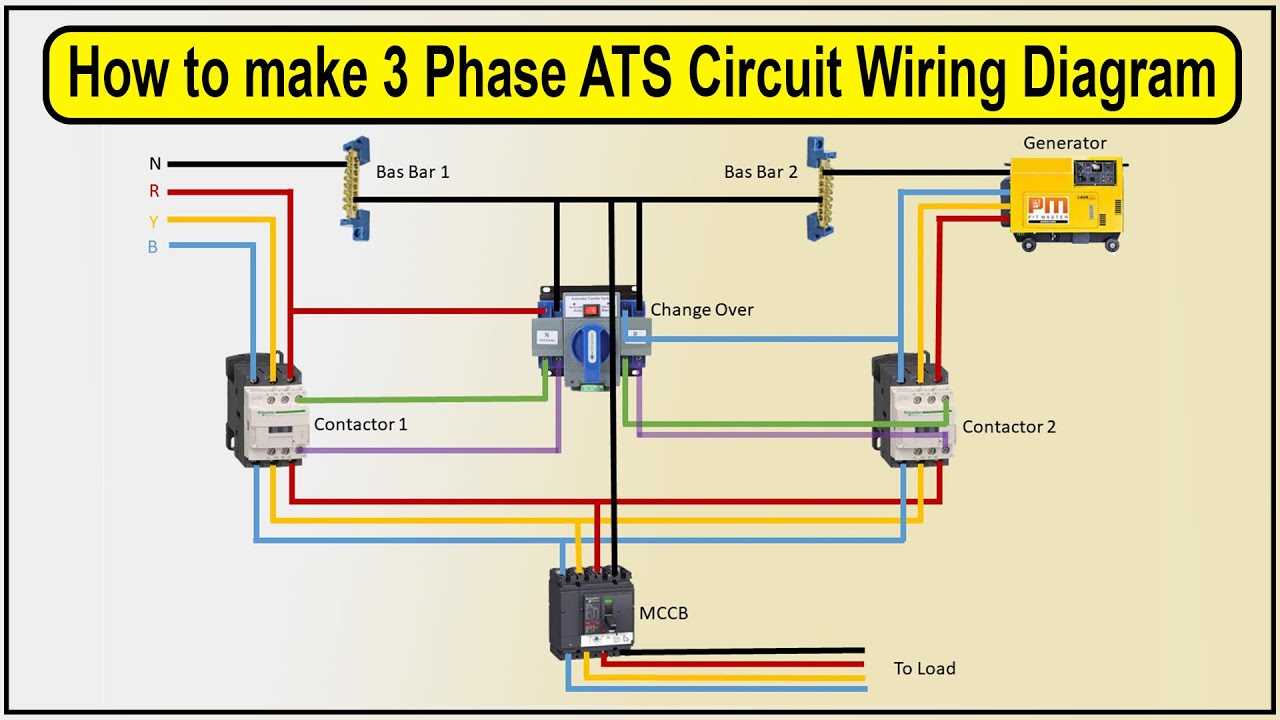 ats generator wiring diagram