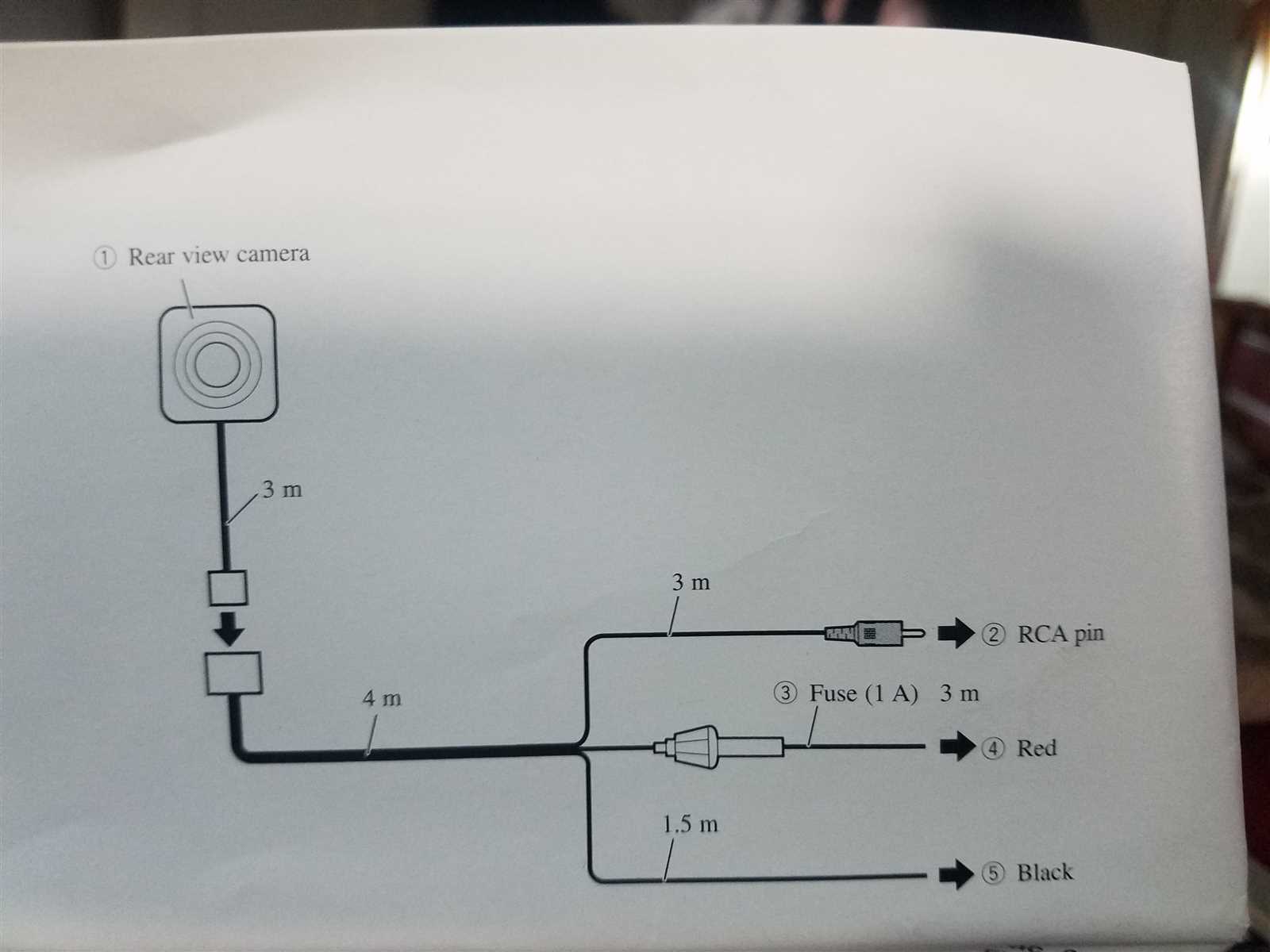 back up camera wiring diagram