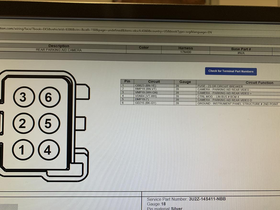 back up camera wiring diagram