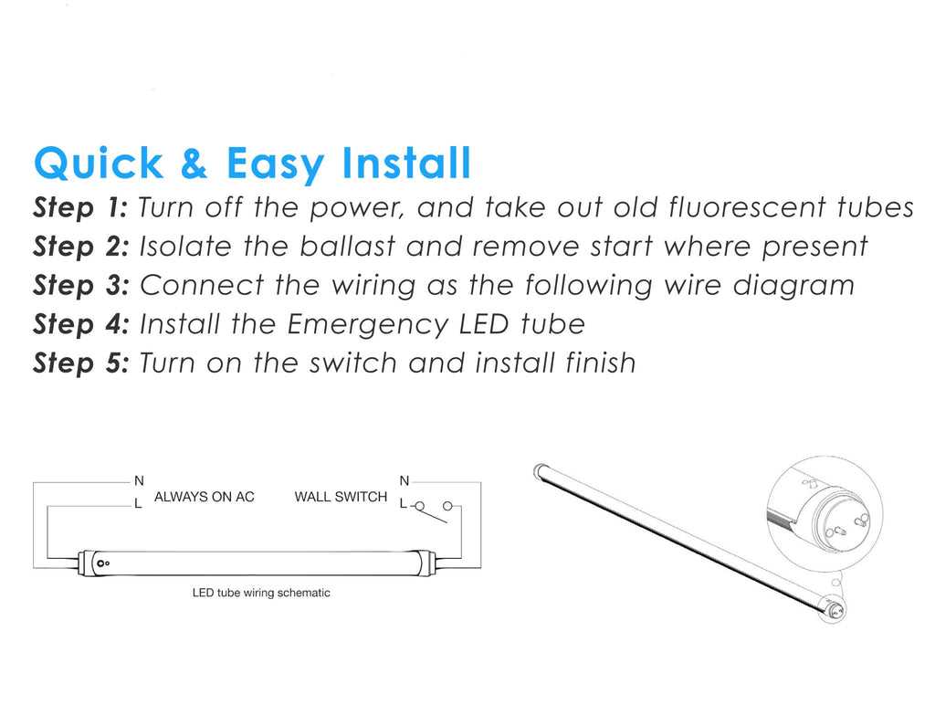 ballast bypass wiring diagram