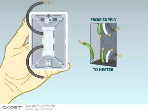 baseboard heater thermostat wiring diagram