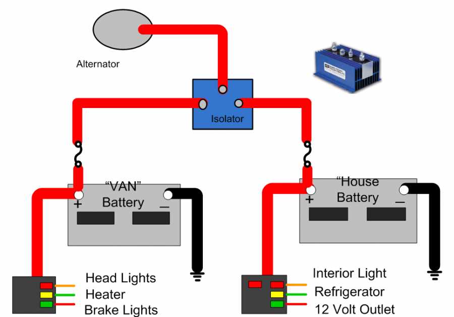 battery isolator wiring diagram