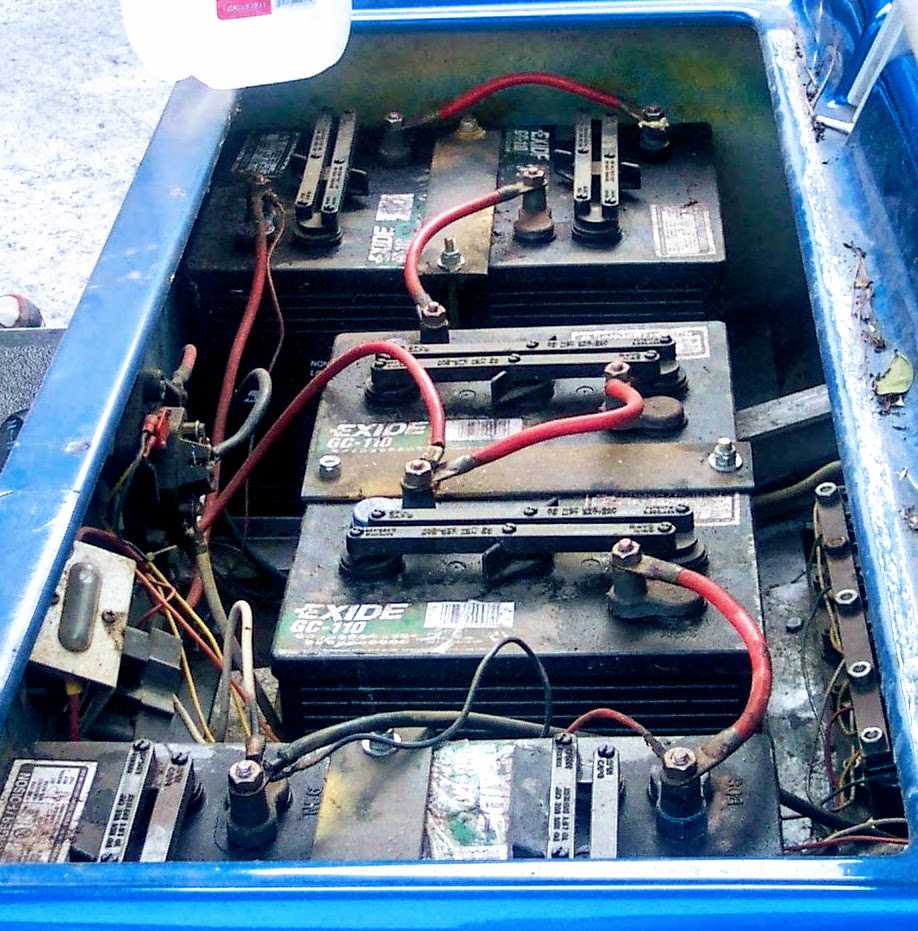 battery wiring diagram for club car golf cart