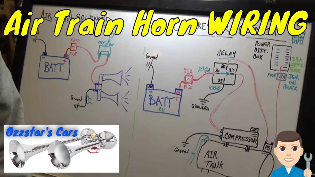 boat horn wiring diagram