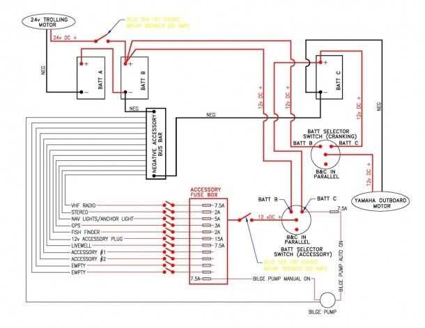 boat nav lights wiring diagram