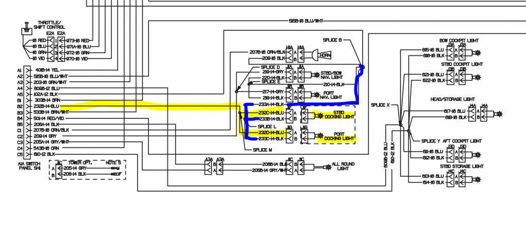 boat navigation light wiring diagram