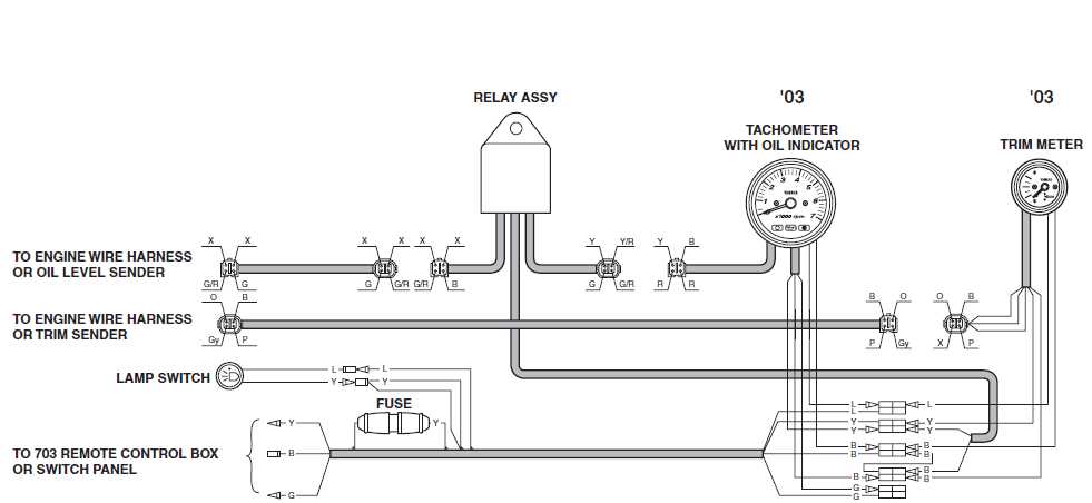 boat tach wiring diagram