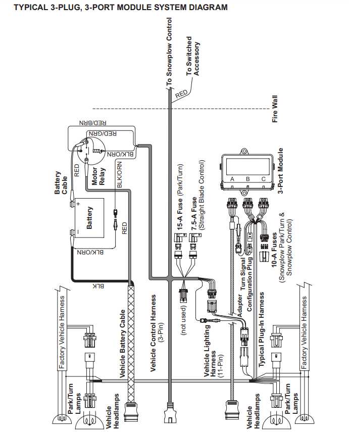 boss v plow wiring diagram