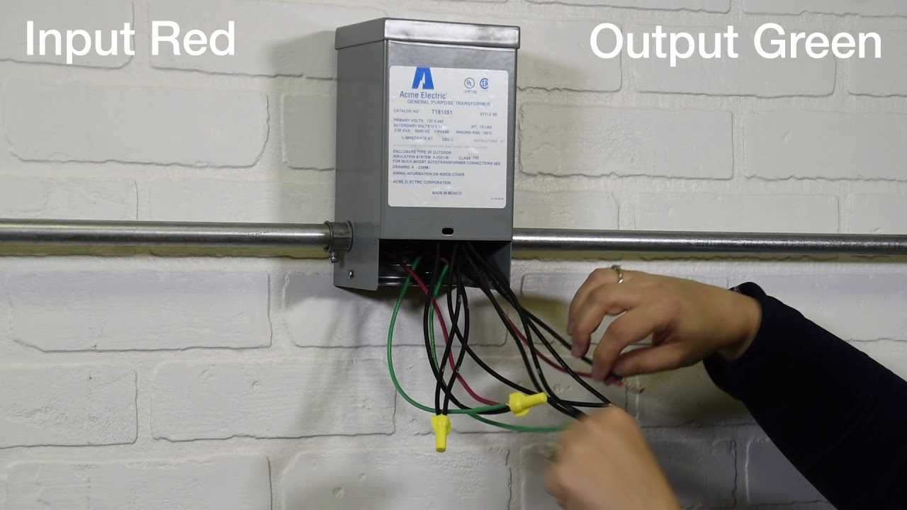 buck booster wiring diagram