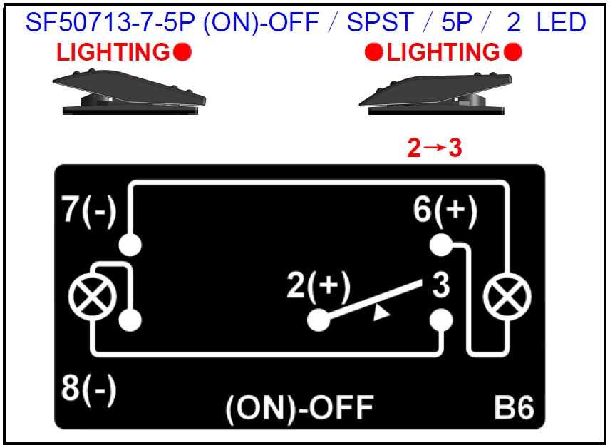 carling 6 pin rocker switch wiring diagram