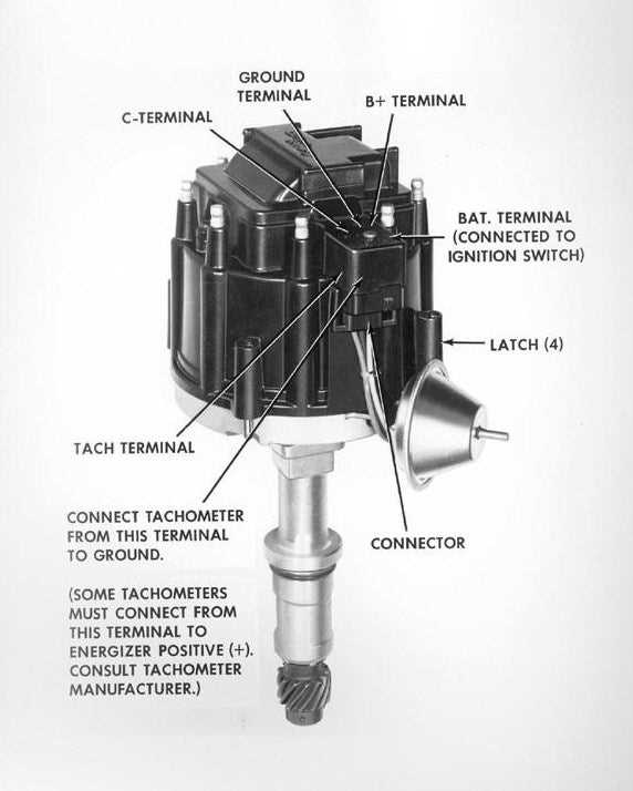 chevy 350 hei distributor wiring diagram