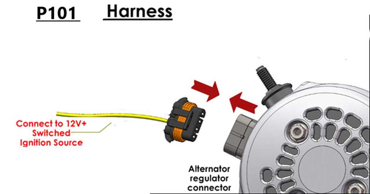 chevy alternator wiring diagram