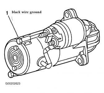 chevy gm starter wiring diagram