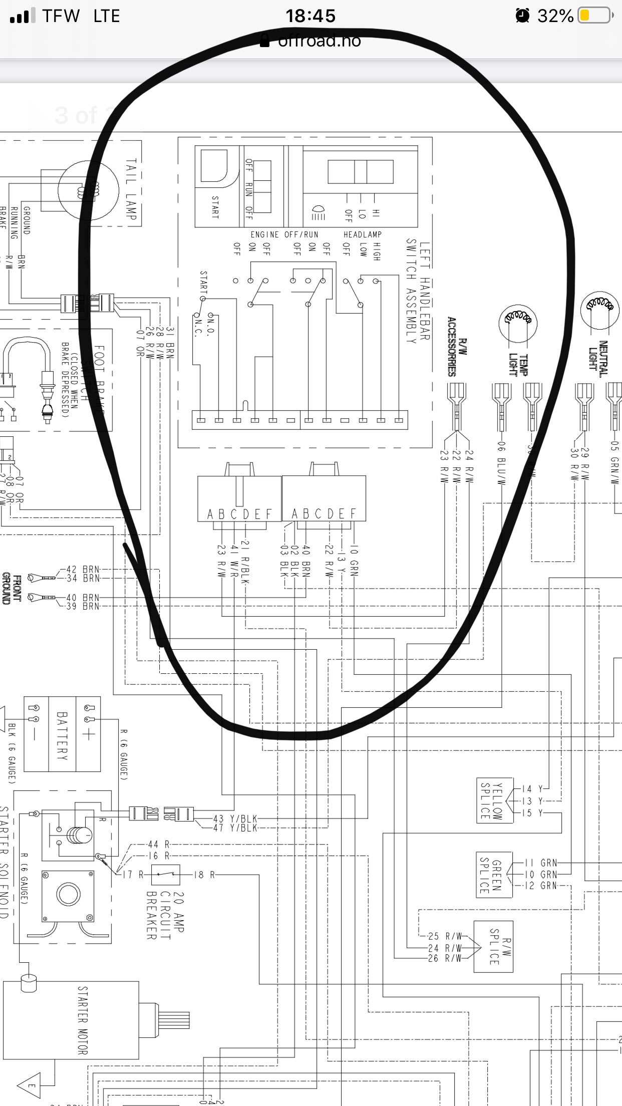 chinese atv kill switch wiring diagram