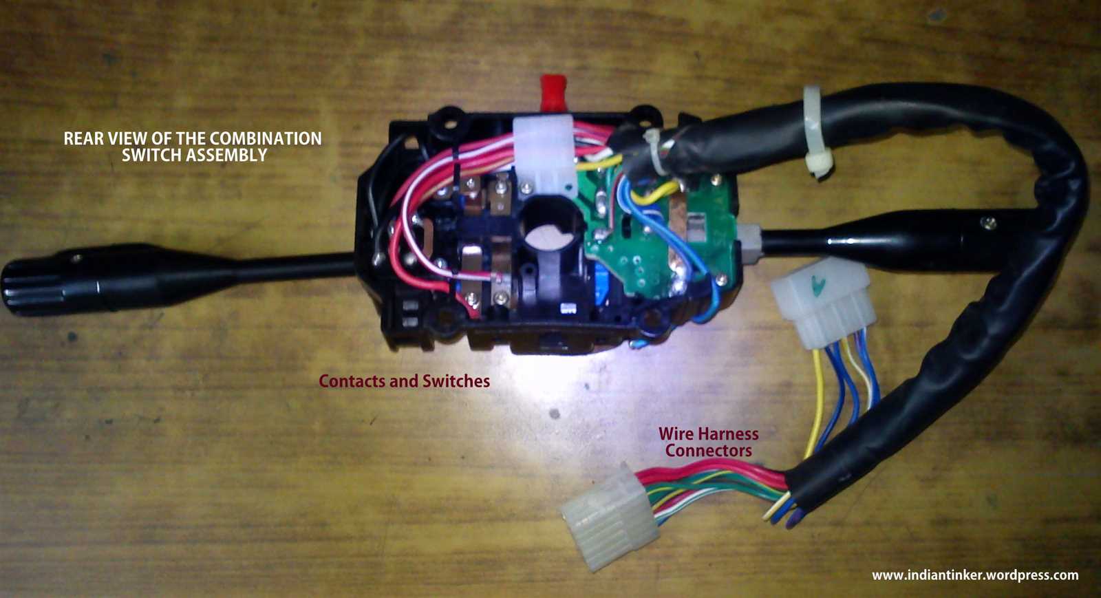 combination switch wiring diagram